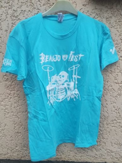 T-SHIRT BEAUJO’FEST CREW BLEU- Taille L