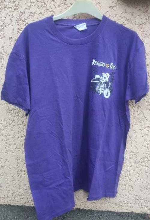 T-SHIRT BEAUJO’FEST CREW VIOLET-Taille XL